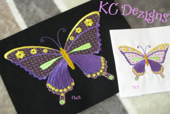 A Beautiful Butterfly Embroidery Design for Seasonal Style