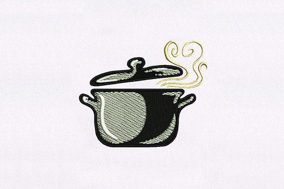 A Cookware Embroidery Design: First Impressions from a Designer