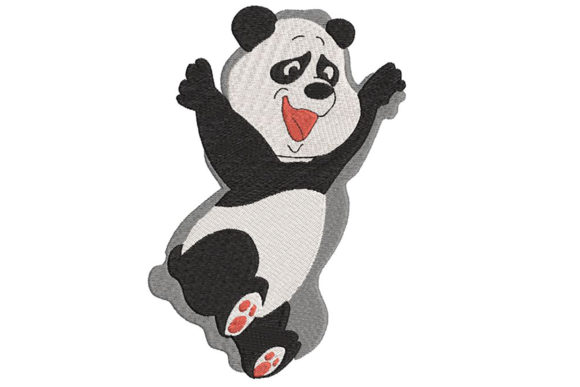 A Designer's Review of the Cute Panda Embroidery File