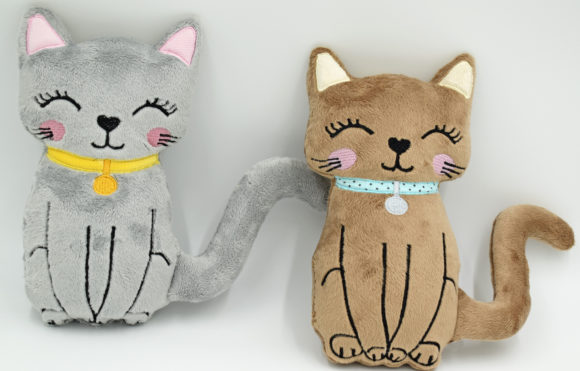 A Designer's Review: Using the Cat Stuffie ITH Embroidery