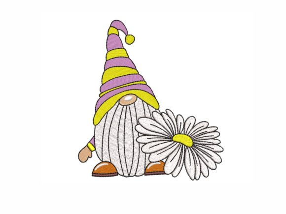 A Friendly Gnome Embroidery Design: Assessing Its Real-World Use