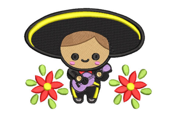 A Professional’s Review: Mexican Doll Embroidery Design for Business Merch