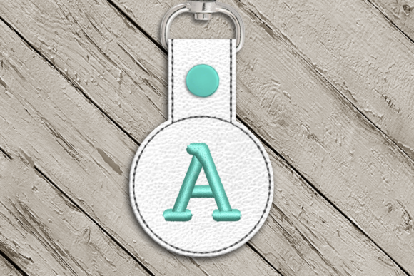 A Review of the Letter a Key Fob Applique Embroidery Design