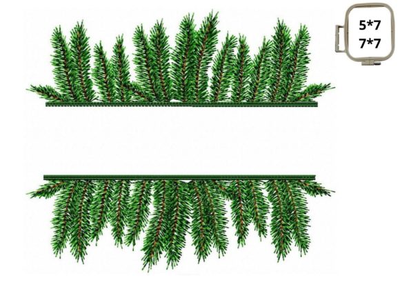 Beyond Decor: Evaluating Fir Branch Border for Branded Merchandise