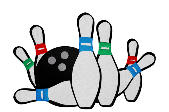 Bowling: A Versatile Design for Business Branding and Merchandise