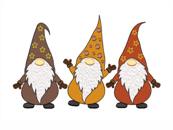 Fall Gnomes: A Seasonal Seller's Embroidery Review