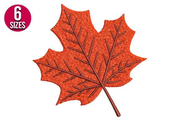 Fall Leaf: A Nostalgic Embroidery Design for Seasonal Projects