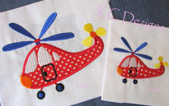 Helicopter Applique Design: A Professional Review