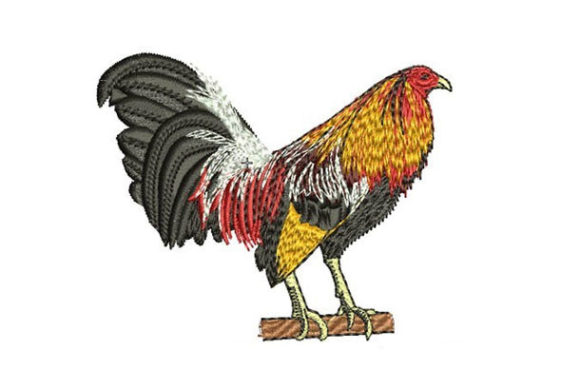 Majestic Rooster Embroidery: A Designer's Review for Boutique Apparel