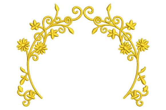 Religious Flowers: A Floral Embroidery Design for Seasonal Gift Creation