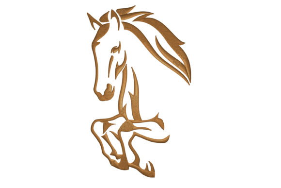 Running Horse Embroidery Design: A Designer's Review for Business Use