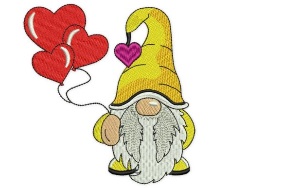 The Heart Balloons Gnome: A Gift Embroidery Designer's Review