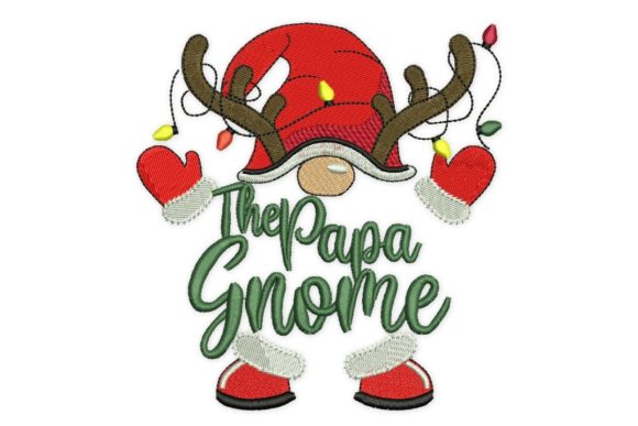 The Papa Gnome: A Festive Embroidery Design Review