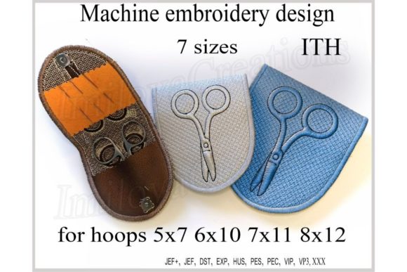 Why the In the Hoop Scissors Case is a Must-Have Embroidery Design